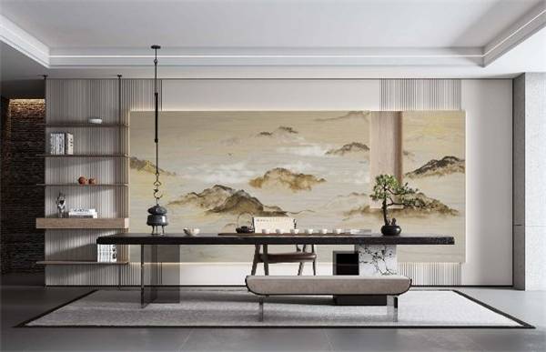 汇明A+墙布开门红 做个“有背景”的人 开启一年好运！